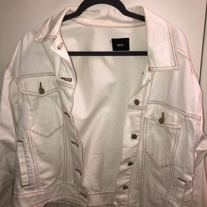 BDG white denim jacket